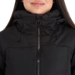 CMP, 32W0266 Ski-jas Dames Zwart -Cmp Ski-uitrusting Winkel cmp 32w0266 aa jas gevoerd dames zwart 22cmpxx146v2 BI 10