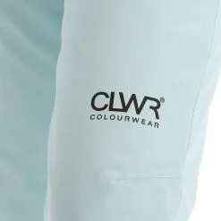 ColourWear, Cork Pant Skibroek Dames Light Turquoise Blauw -Cmp Ski-uitrusting Winkel colourwear cork pant ba skibroek gevoerd dames light turquoise 22colou111v4 BI 10