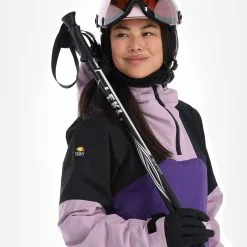 ColourWear, Homage Anorak Winter Anorak Dames Paars -Cmp Ski-uitrusting Winkel colourwear homage anorak af anorak dames paars 22colou110v2 BI 05