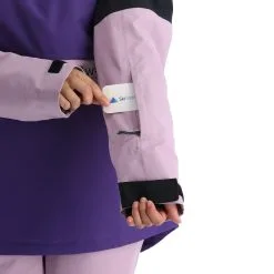 ColourWear, Homage Anorak Winter Anorak Dames Paars -Cmp Ski-uitrusting Winkel colourwear homage anorak af anorak dames paars 22colou110v2 BI 08