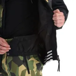 ColourWear, League Jkt Ski-jas Heren Camo Olive Groen -Cmp Ski-uitrusting Winkel colourwear league jkt af anorak heren camo olive groen 22colou102v3 BI 11