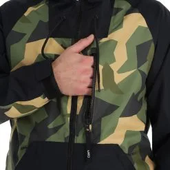 ColourWear, League Jkt Ski-jas Heren Camo Olive Groen -Cmp Ski-uitrusting Winkel colourwear league jkt af anorak heren camo olive groen 22colou102v3 BI 13