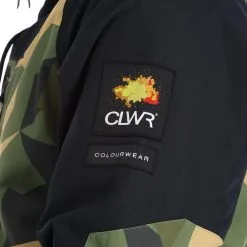 ColourWear, League Jkt Ski-jas Heren Camo Olive Groen -Cmp Ski-uitrusting Winkel colourwear league jkt af anorak heren camo olive groen 22colou102v3 BI 16