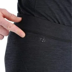 Craft, Core Dry Active Comfort Pant Thermobroek Heren Zwart -Cmp Ski-uitrusting Winkel craft core dry active comfort pant m fb thermobroek heren zilver FB11cra110a BI 05