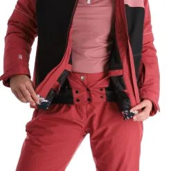 Dare2b, Conveyed Ski-jas Dames Earth Roze, Zwart -Cmp Ski-uitrusting Winkel dare2b conveyed aa jas gevoerd dames earth roze zwart 22dare2153v4 BI 09