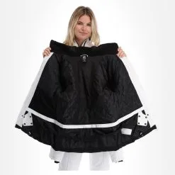 Dare2b, Crystallize Ski-jas Dames Wit, Zwart -Cmp Ski-uitrusting Winkel dare2b crystallize aa jas gevoerd dames wit zwart 22dare2160v1 BI 05