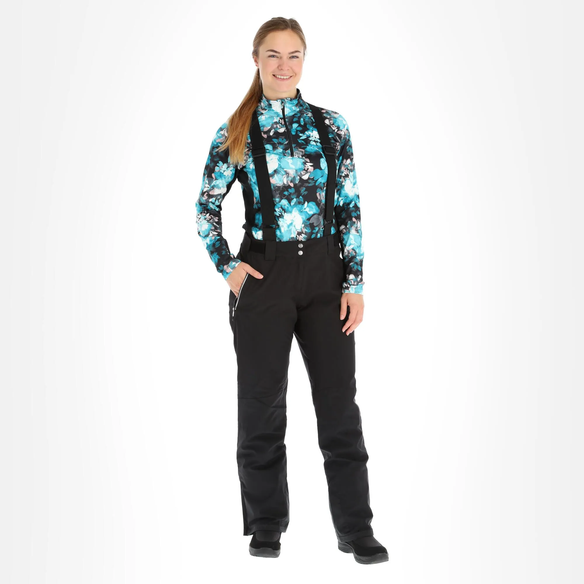 Dare2b, Effused Ii Pant Skibroek Dames Seville Zwart 1 Dare2b, Effused Ii Pant Skibroek Dames Seville Zwart