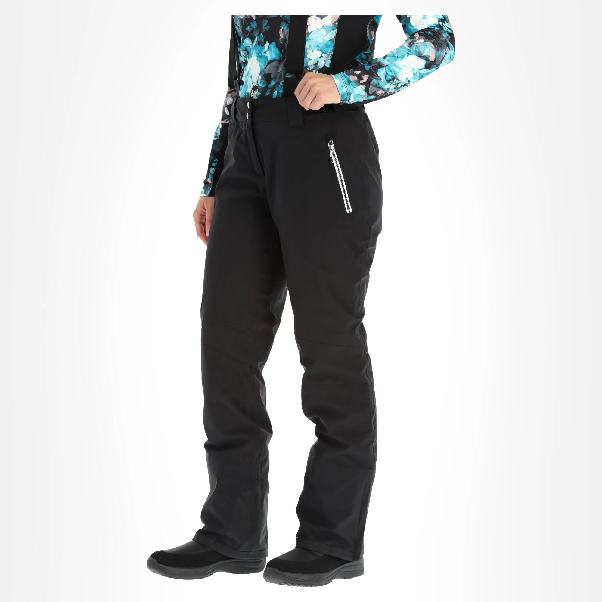 Dare2b, Effused Ii Pant Skibroek Dames Seville Zwart 2 Dare2b, Effused Ii Pant Skibroek Dames Seville Zwart - Afbeelding 2