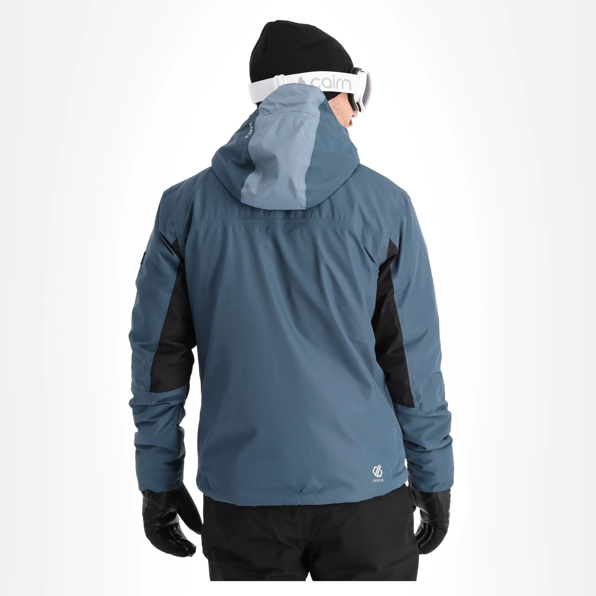 Dare2b, Embodied Ski-jas Heren Grijs, Zwart 2 Dare2b, Embodied Ski-jas Heren Grijs, Zwart - Afbeelding 2