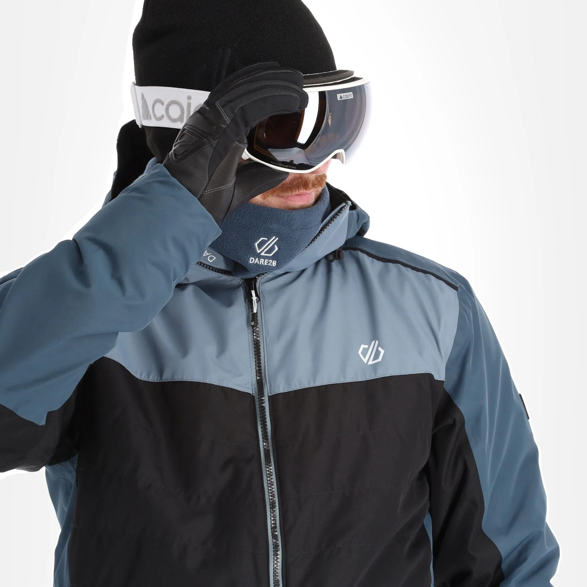 Dare2b, Embodied Ski-jas Heren Grijs, Zwart 5 Dare2b, Embodied Ski-jas Heren Grijs, Zwart - Afbeelding 5