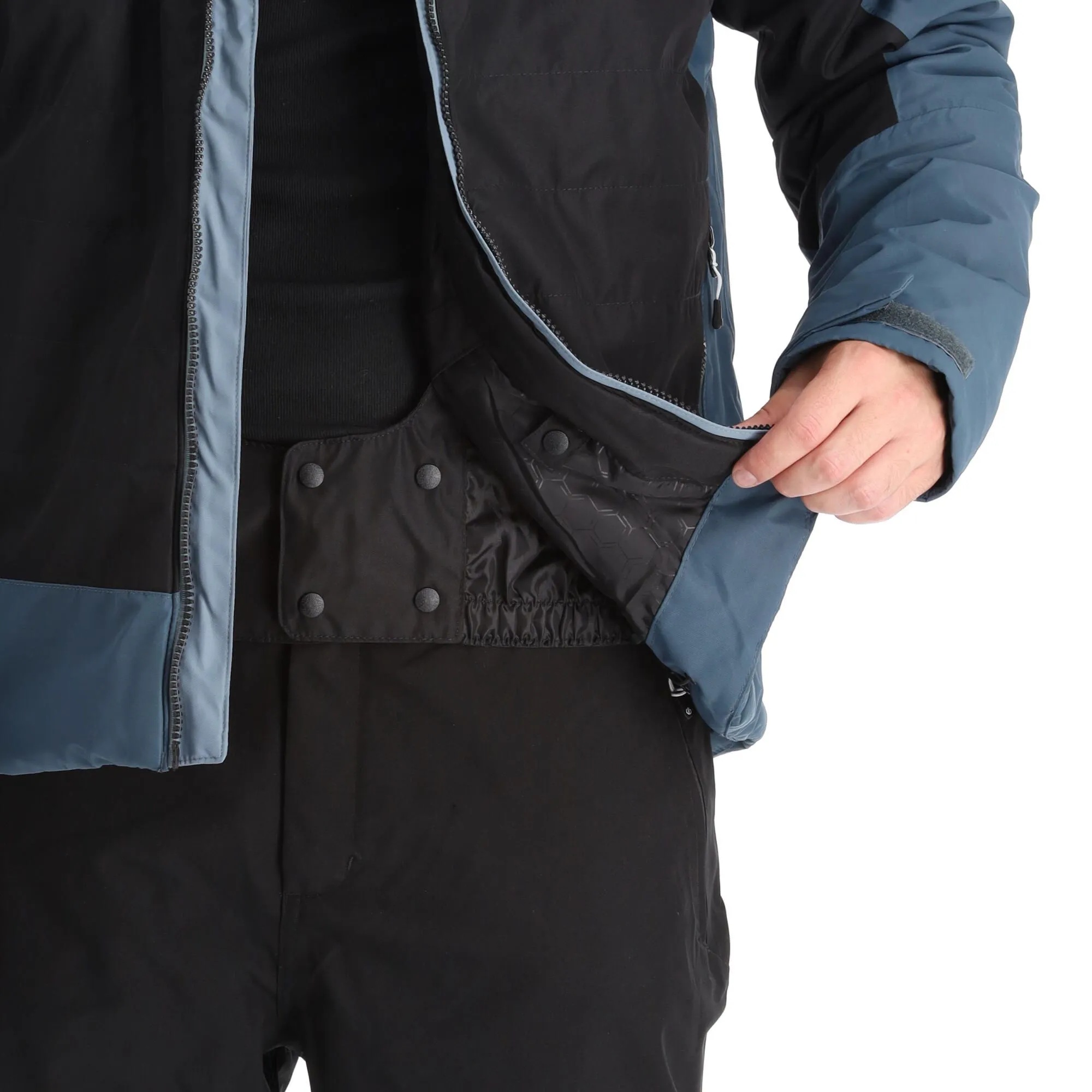 Dare2b, Embodied Ski-jas Heren Grijs, Zwart 7 Dare2b, Embodied Ski-jas Heren Grijs, Zwart - Afbeelding 7