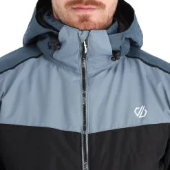 Dare2b, Embodied Ski-jas Heren Grijs, Zwart 17 Dare2b, Embodied Ski-jas Heren Grijs, Zwart -Cmp Ski-uitrusting Winkel dare2b embodied aa jas gevoerd heren grijs zwart 22dare2128v3 BI 09