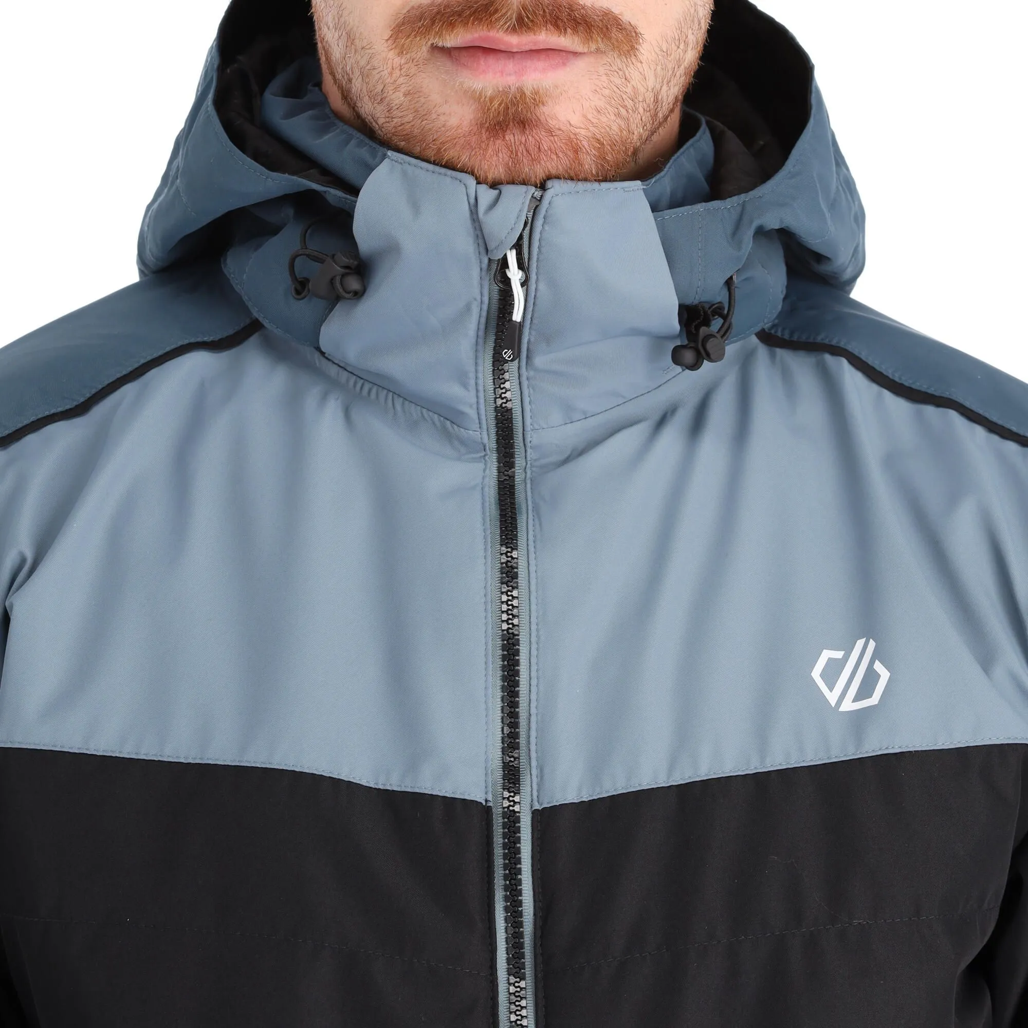 Dare2b, Embodied Ski-jas Heren Grijs, Zwart 8 Dare2b, Embodied Ski-jas Heren Grijs, Zwart - Afbeelding 8