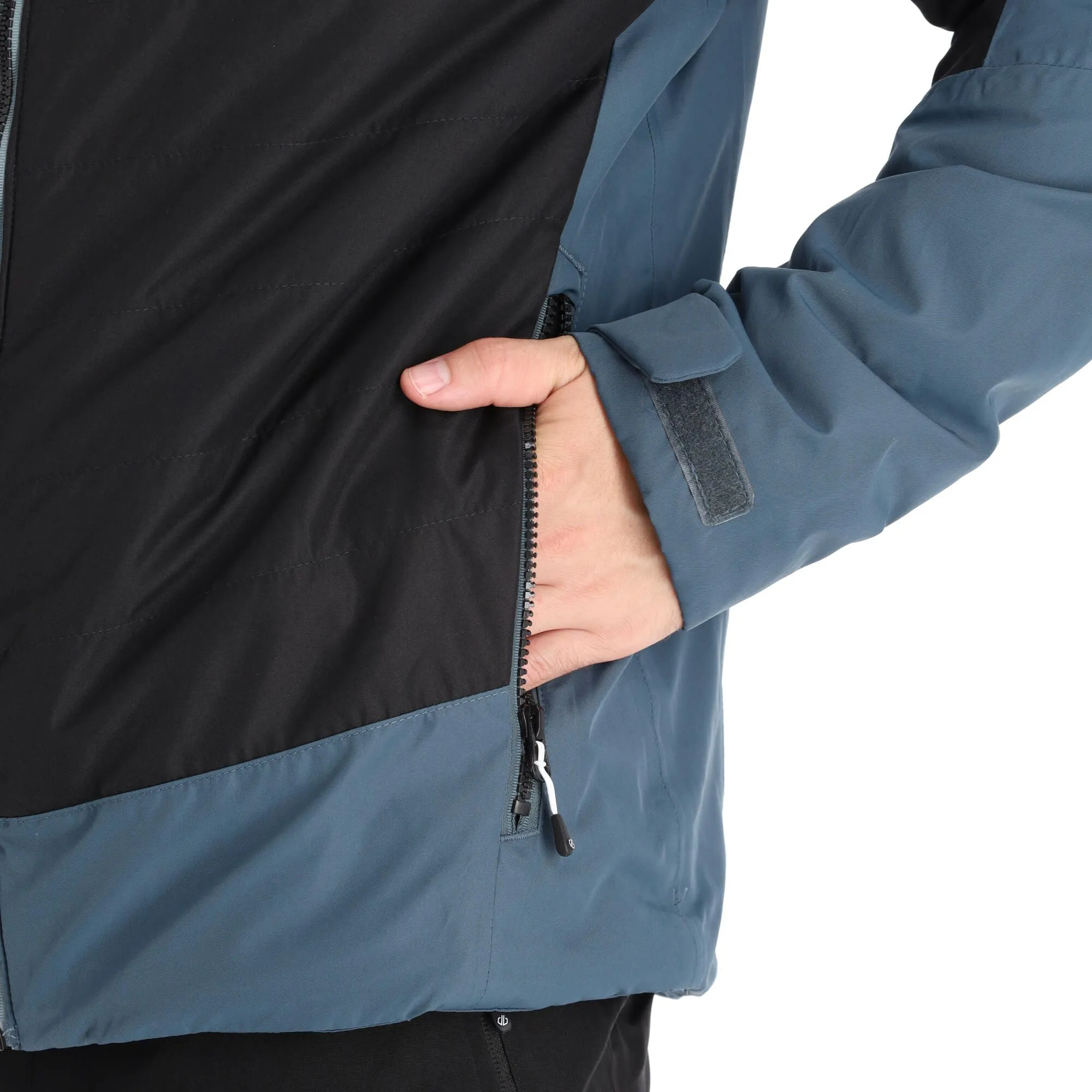 Dare2b, Embodied Ski-jas Heren Grijs, Zwart 9 Dare2b, Embodied Ski-jas Heren Grijs, Zwart - Afbeelding 9