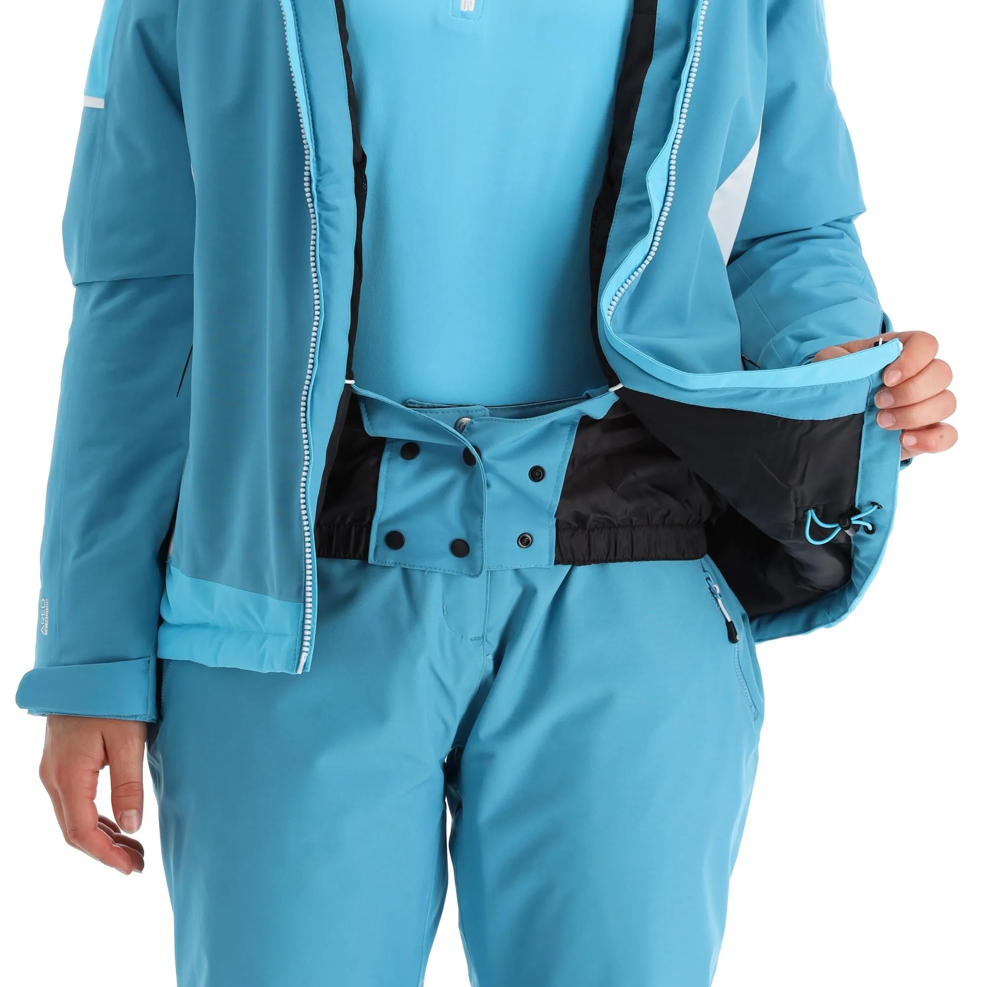 Dare2b, Enliven Ski-jas Dames Capri Blauw 7 Dare2b, Enliven Ski-jas Dames Capri Blauw - Afbeelding 7