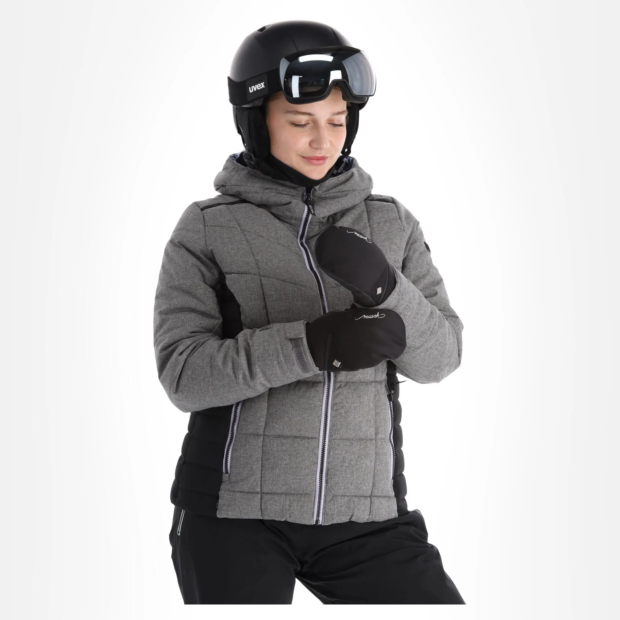 Dare2b, Expertise Ski-jas Dames Charcoal Grijs 3 Dare2b, Expertise Ski-jas Dames Charcoal Grijs - Afbeelding 3