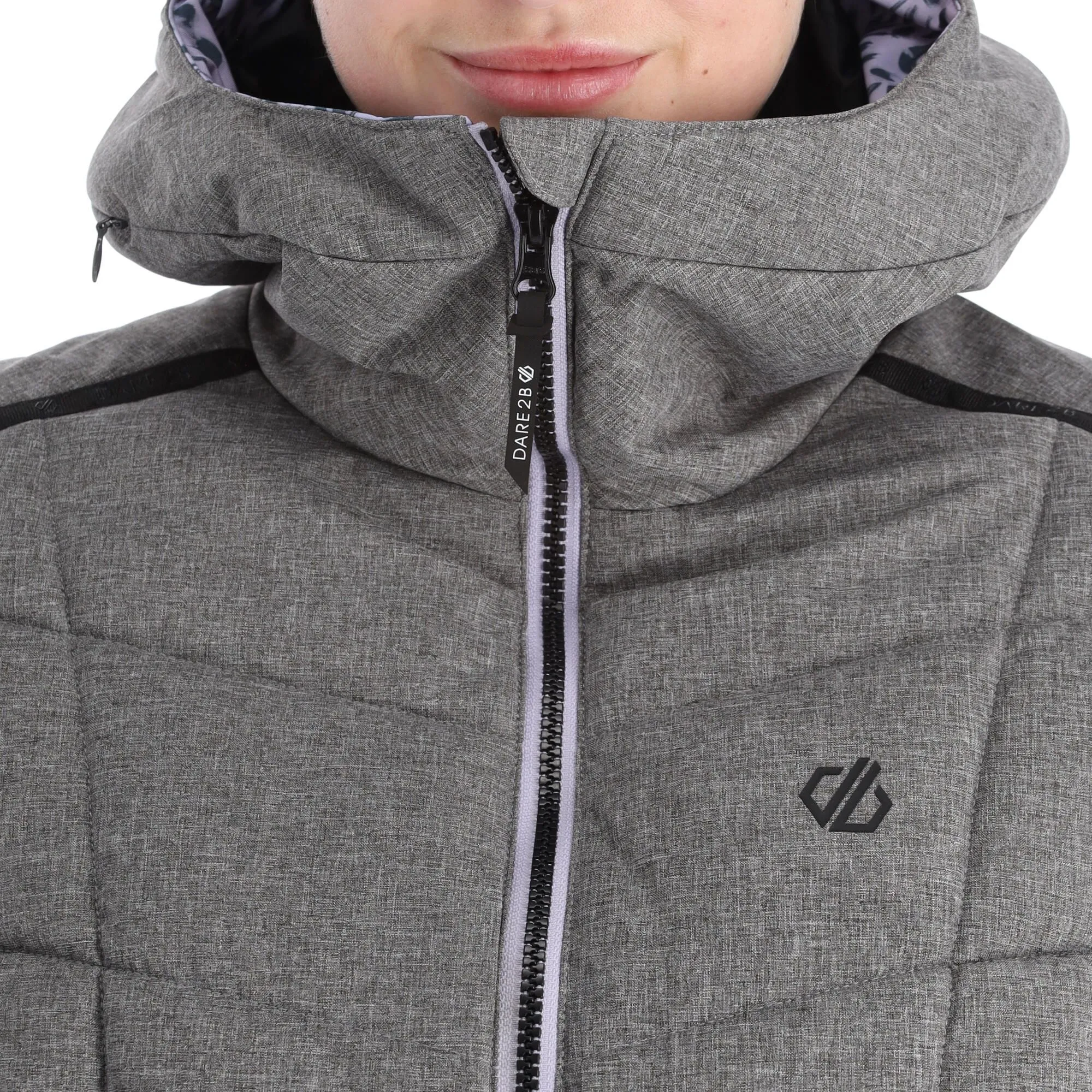 Dare2b, Expertise Ski-jas Dames Charcoal Grijs 6 Dare2b, Expertise Ski-jas Dames Charcoal Grijs - Afbeelding 6