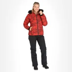 Dare2b, Glamorize Ii Jkt Ski-jas Dames Seville Rood