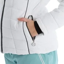 Dare2b, Glamorize III Ski-jas Dames Wit -Cmp Ski-uitrusting Winkel dare2b glamorize iii aa jas gevoerd dames wit 22dare2159v2 BI 10