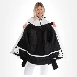 Dare2b, Prestige II Ski-jas Dames Monochrome Print Wit, Zwart -Cmp Ski-uitrusting Winkel dare2b prestige ii aa jas gevoerd dames monochrome print wit 22dare2157v1 BI 05