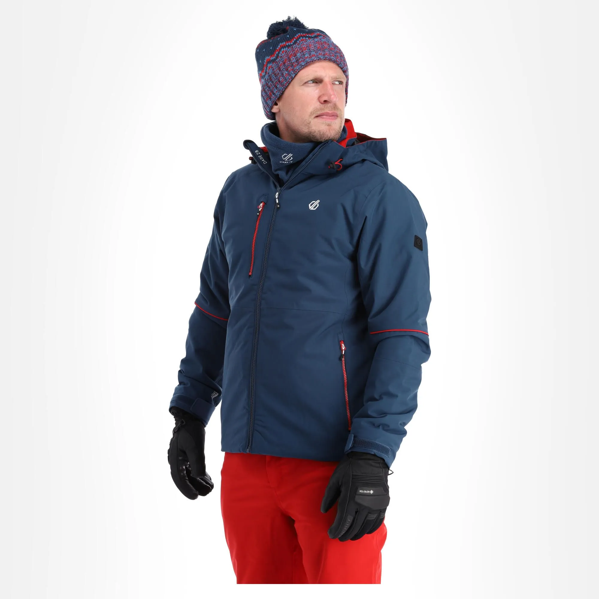 Dare2b, Remit Ski-jas Heren Moonlight Denim Blauw 3 Dare2b, Remit Ski-jas Heren Moonlight Denim Blauw - Afbeelding 3
