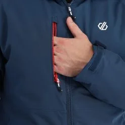 Dare2b, Remit Ski-jas Heren Moonlight Denim Blauw 19 Dare2b, Remit Ski-jas Heren Moonlight Denim Blauw -Cmp Ski-uitrusting Winkel dare2b remit aa jas gevoerd heren moonlight denim blauw 22dare2127v7 BI 11