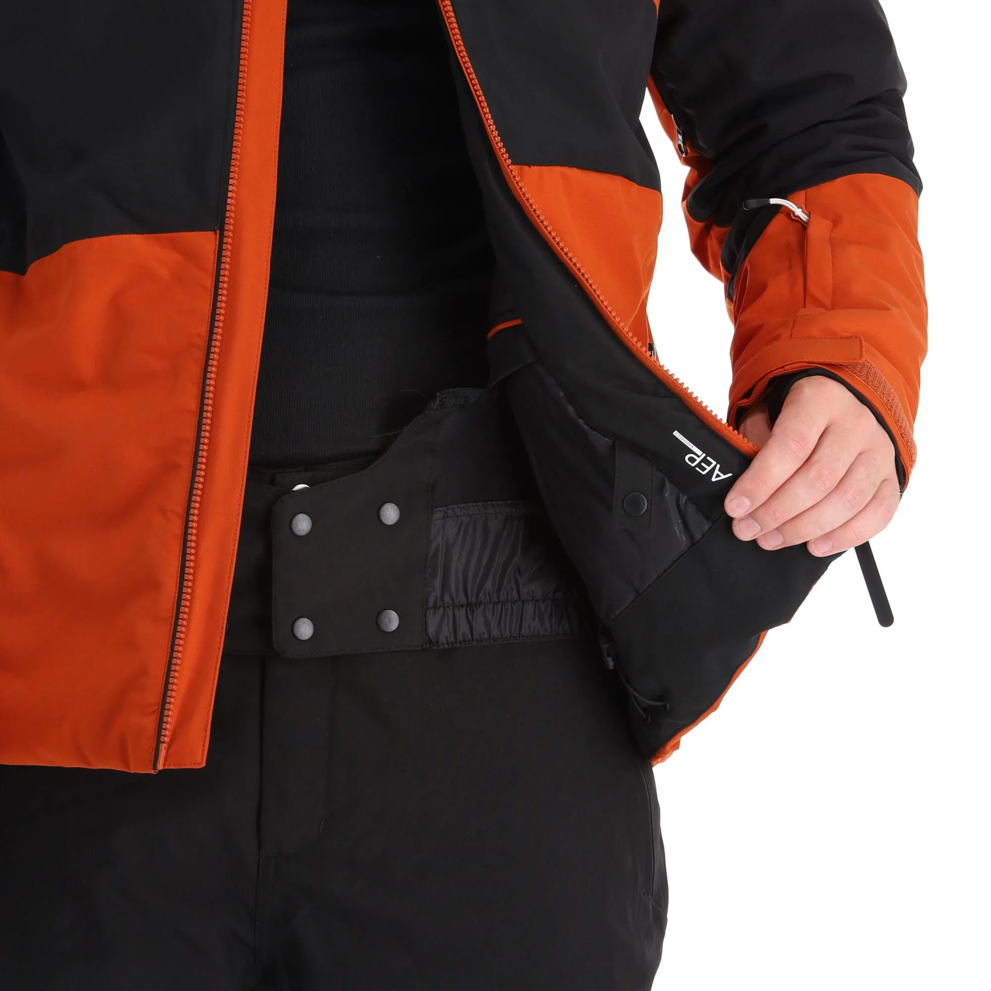 Dare2b, Supernova II Ski-jas Heren Burnt Brick Bruin, Zwart 10 Dare2b, Supernova II Ski-jas Heren Burnt Brick Bruin, Zwart - Afbeelding 10