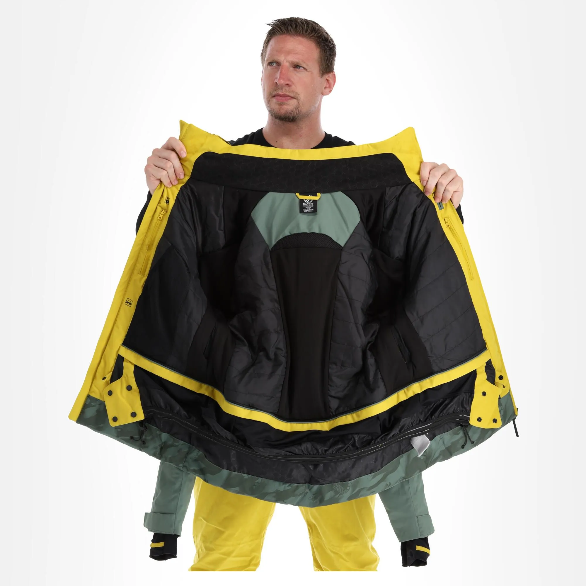 Dare2b, Supernova II Ski-jas Heren Duck Groen 4 Dare2b, Supernova II Ski-jas Heren Duck Groen - Afbeelding 4