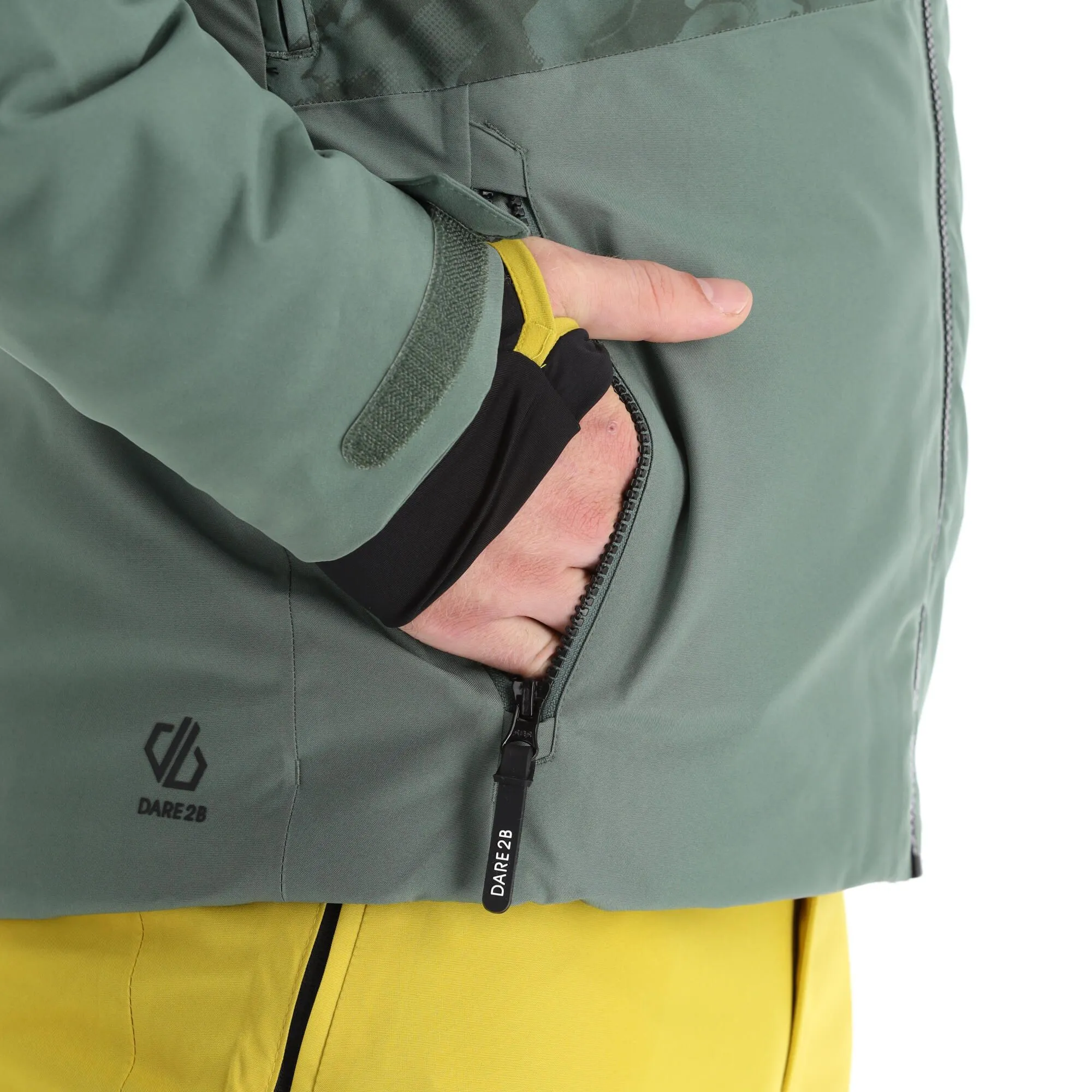 Dare2b, Supernova II Ski-jas Heren Duck Groen 9 Dare2b, Supernova II Ski-jas Heren Duck Groen - Afbeelding 9