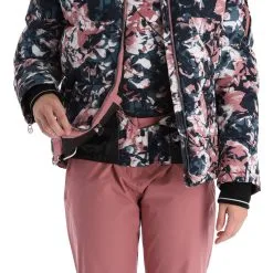 Dare2b, Verdict Ski-jas Dames Abstract Floral Print Mesa Roze -Cmp Ski-uitrusting Winkel dare2b verdict aa jas gevoerd dames abstract floral print mesa 22dare2151v3 BI 09