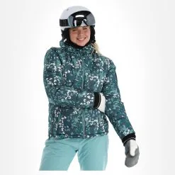 Dare2b, Verdict Ski-jas Dames Bold Animal Print Canton Groen -Cmp Ski-uitrusting Winkel dare2b verdict aa jas gevoerd dames bold animal print canton 22dare2151v2 BI 04