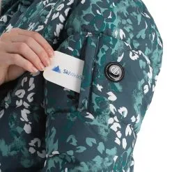 Dare2b, Verdict Ski-jas Dames Bold Animal Print Canton Groen -Cmp Ski-uitrusting Winkel dare2b verdict aa jas gevoerd dames bold animal print canton 22dare2151v2 BI 08