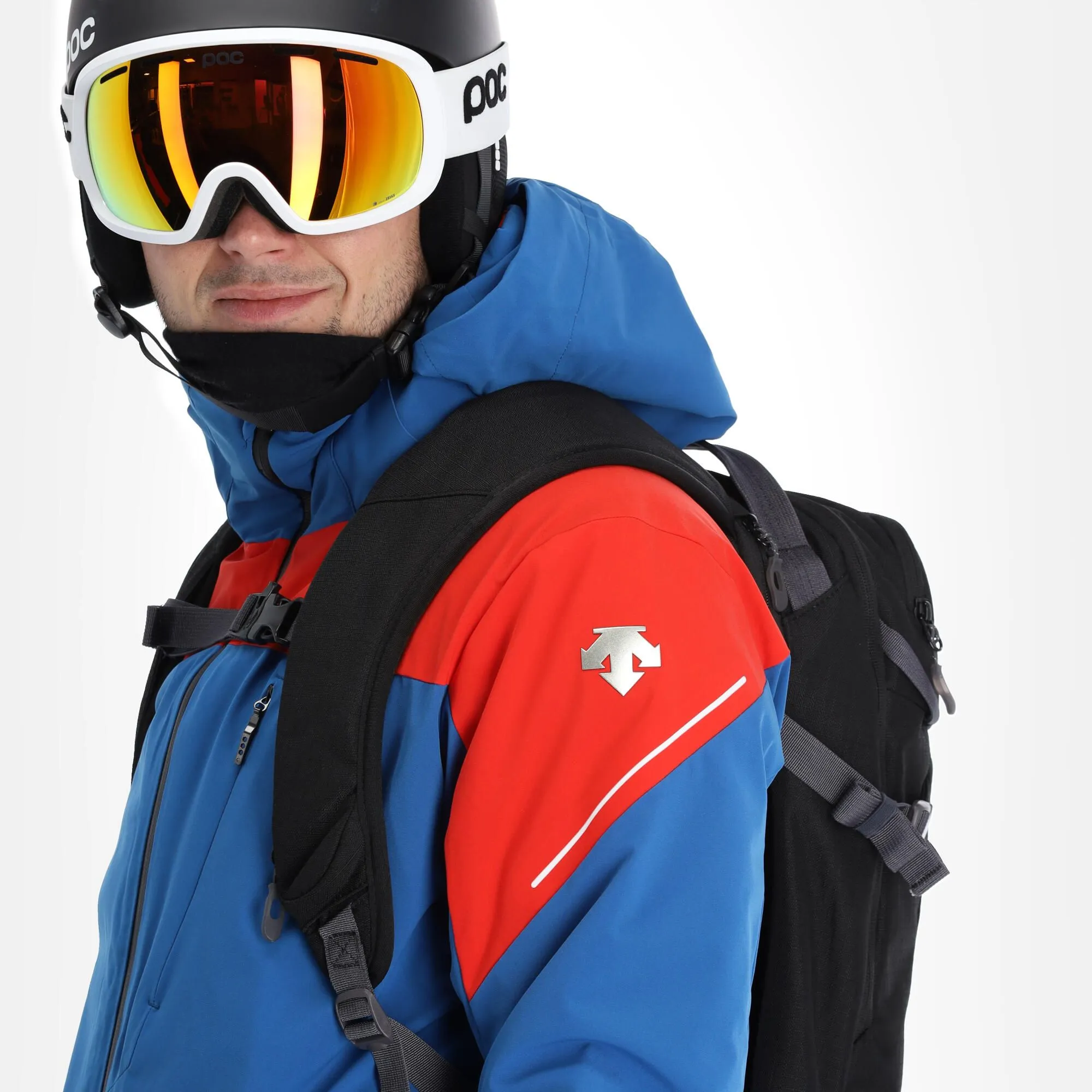 Descente, Adrien Ski-jas Heren Blauw 4 Descente, Adrien Ski-jas Heren Blauw - Afbeelding 4