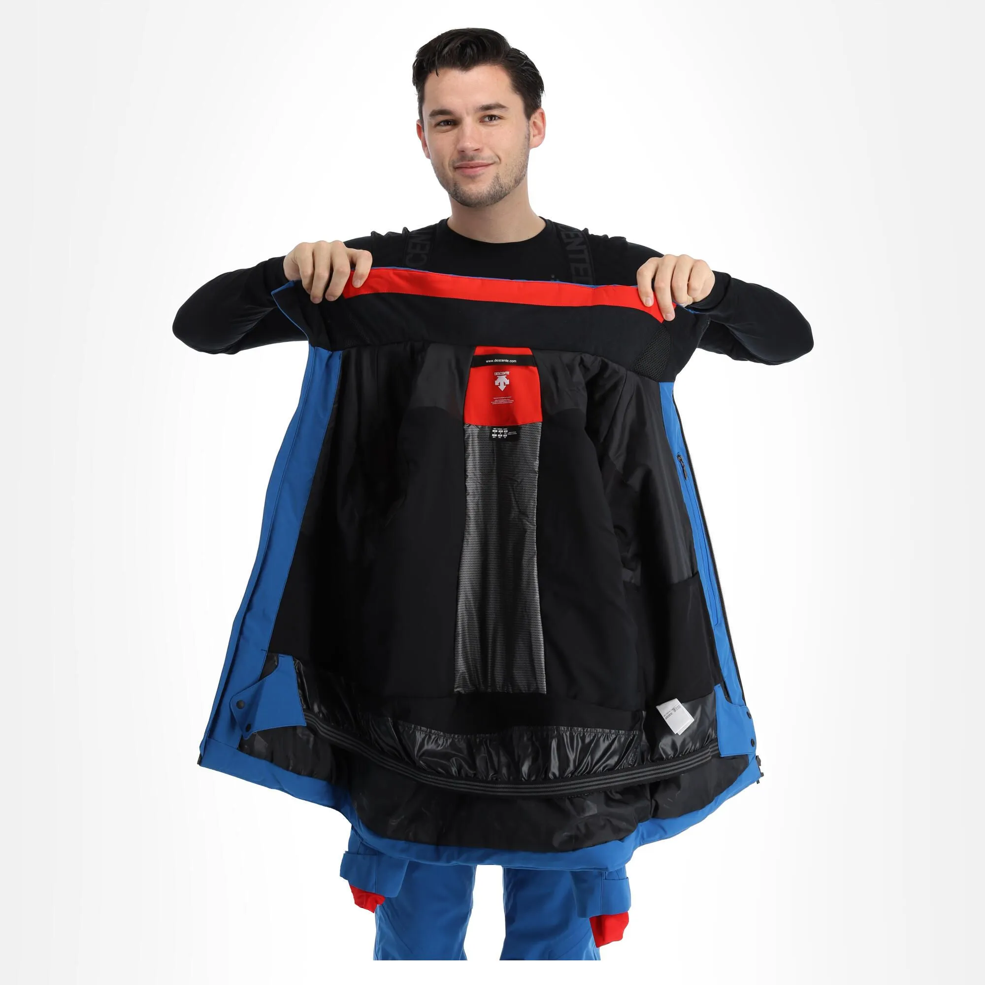 Descente, Adrien Ski-jas Heren Blauw 5 Descente, Adrien Ski-jas Heren Blauw - Afbeelding 5