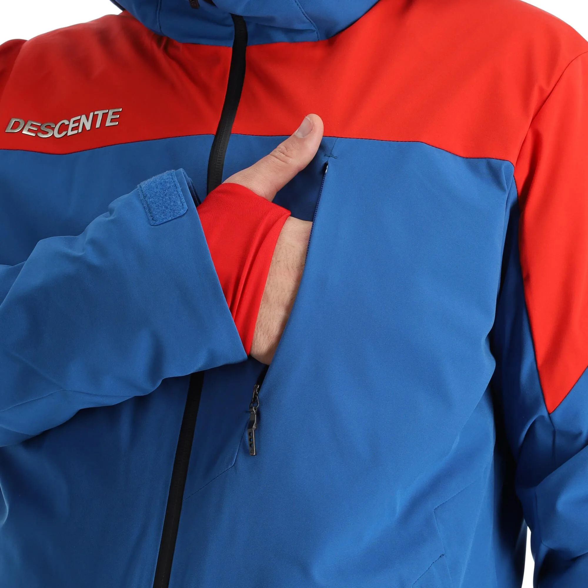 Descente, Adrien Ski-jas Heren Blauw 12 Descente, Adrien Ski-jas Heren Blauw - Afbeelding 12