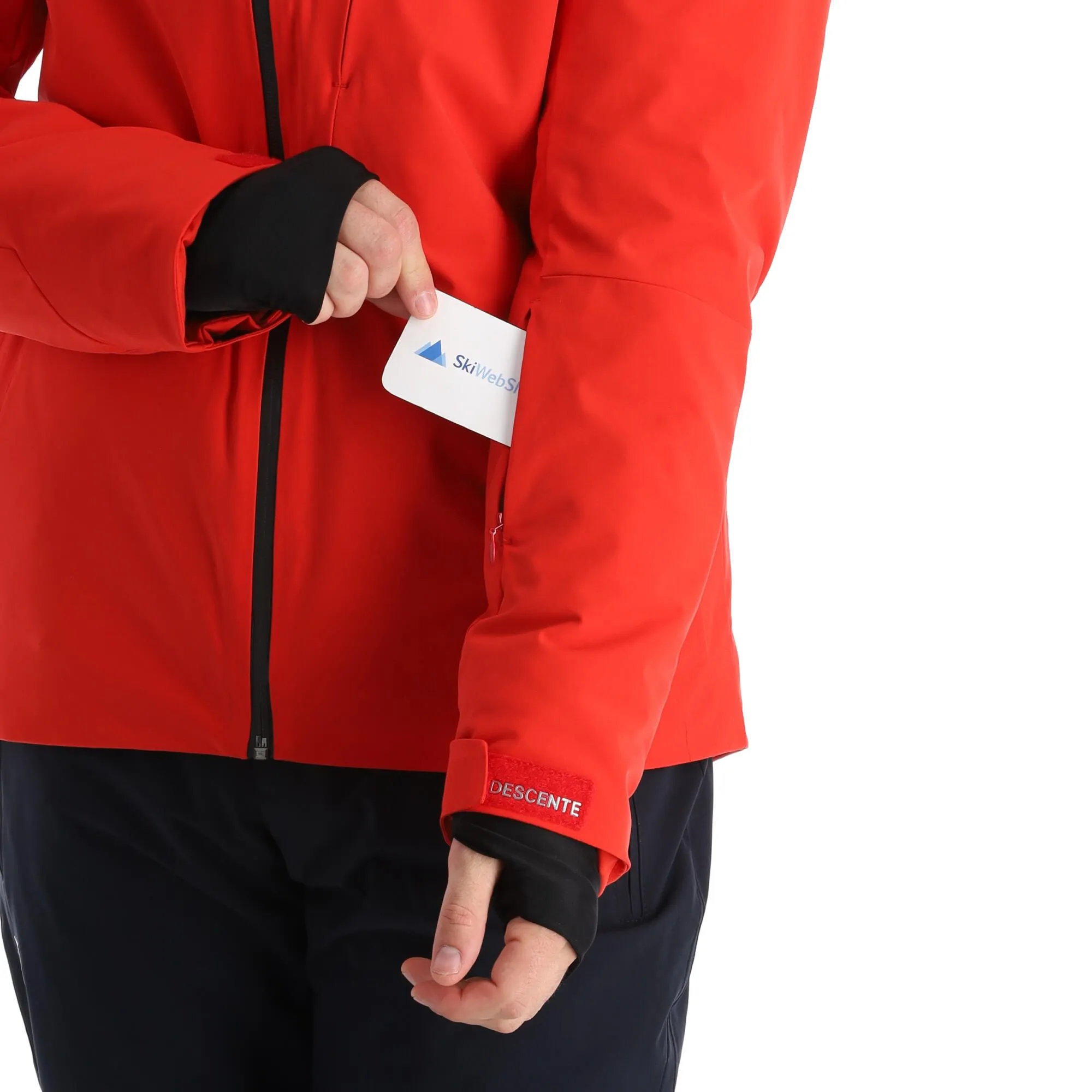 Descente, Adrien Ski-jas Heren Electric Rood 7 Descente, Adrien Ski-jas Heren Electric Rood - Afbeelding 7