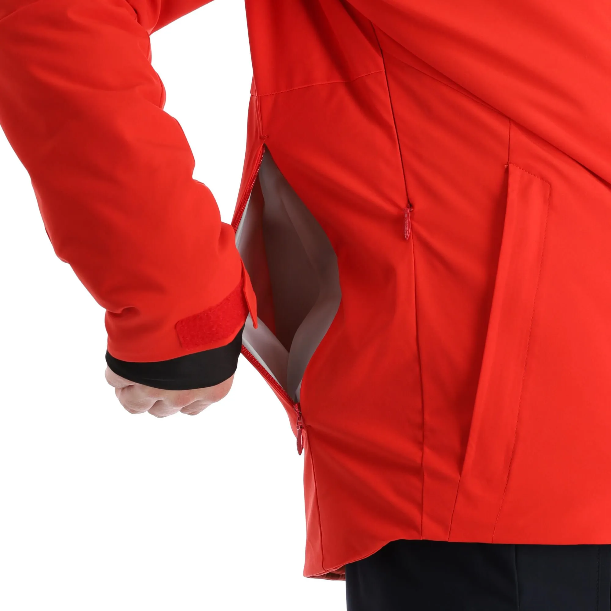 Descente, Adrien Ski-jas Heren Electric Rood 11 Descente, Adrien Ski-jas Heren Electric Rood - Afbeelding 11