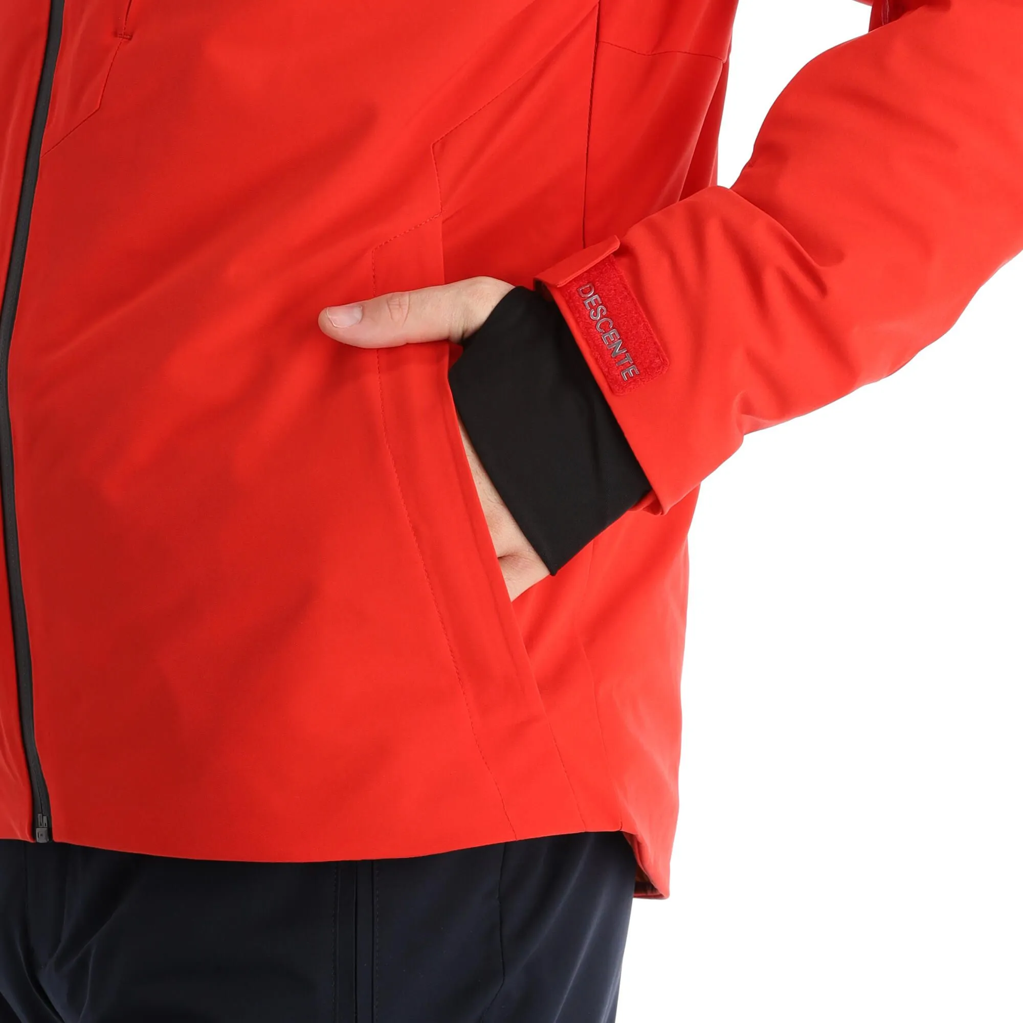 Descente, Adrien Ski-jas Heren Electric Rood 13 Descente, Adrien Ski-jas Heren Electric Rood - Afbeelding 13