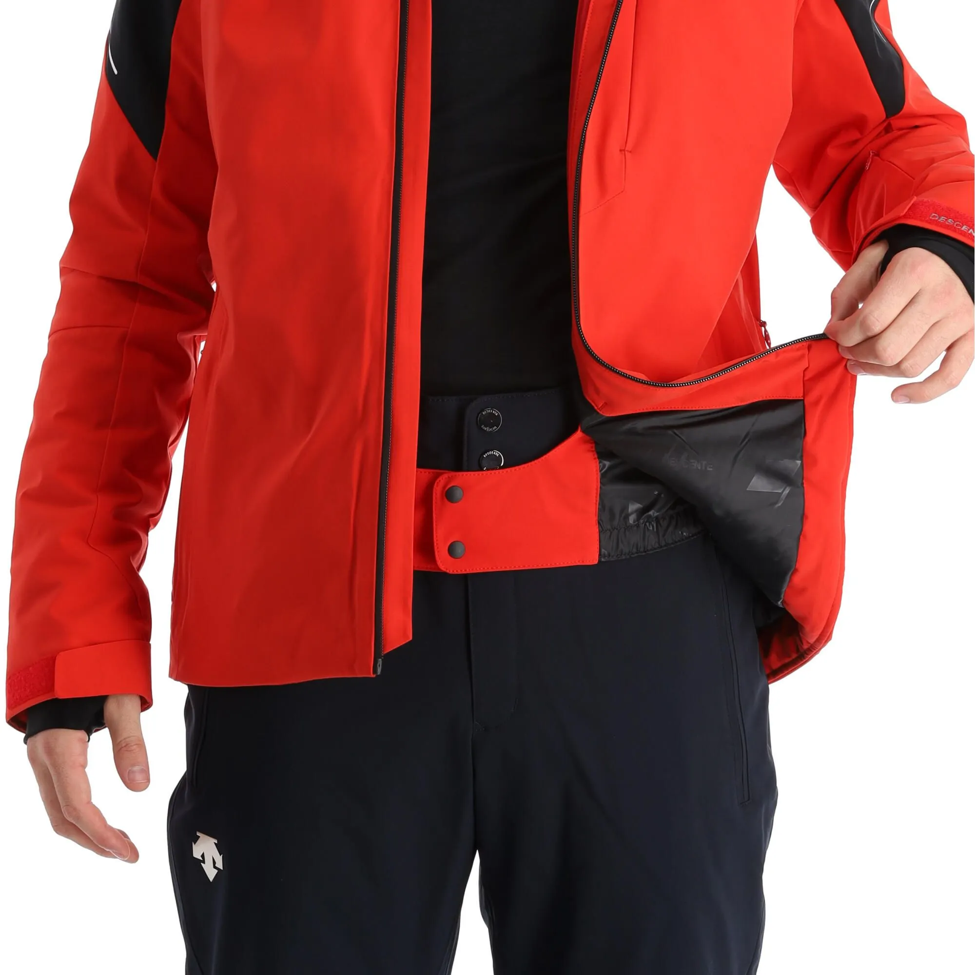 Descente, Adrien Ski-jas Heren Electric Rood 8 Descente, Adrien Ski-jas Heren Electric Rood - Afbeelding 8