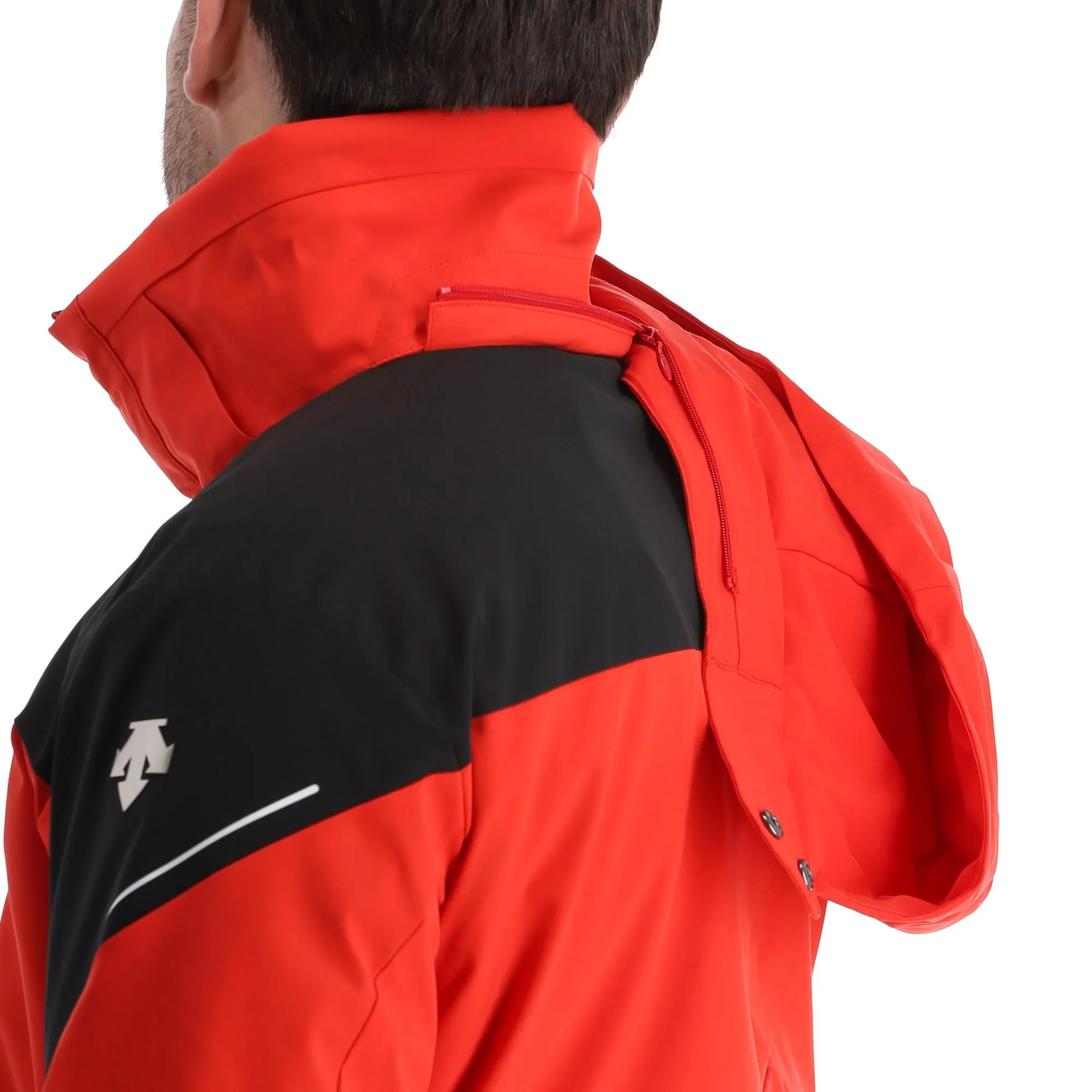 Descente, Adrien Ski-jas Heren Electric Rood 9 Descente, Adrien Ski-jas Heren Electric Rood - Afbeelding 9