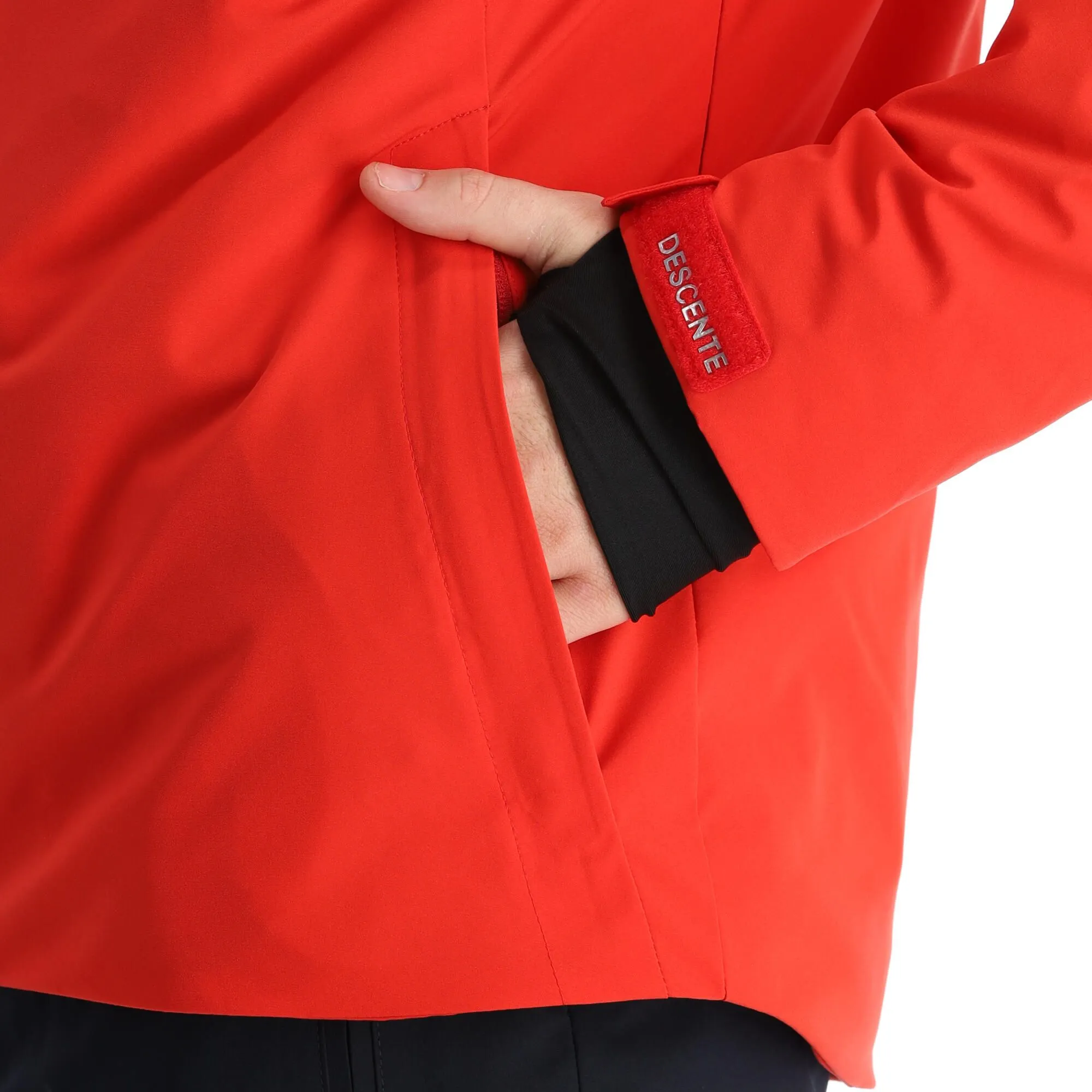Descente, Adrien Ski-jas Heren Electric Rood 13 Descente, Adrien Ski-jas Heren Electric Rood - Afbeelding 13