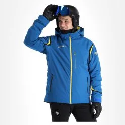 Descente, Mason Ski-jas Heren Blauw -Cmp Ski-uitrusting Winkel descente mason aa jas gevoerd heren blauw 22desce110v2 BI 04