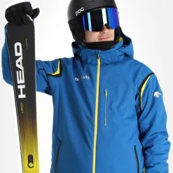 Descente, Mason Ski-jas Heren Blauw -Cmp Ski-uitrusting Winkel descente mason aa jas gevoerd heren blauw 22desce110v2 BI 05