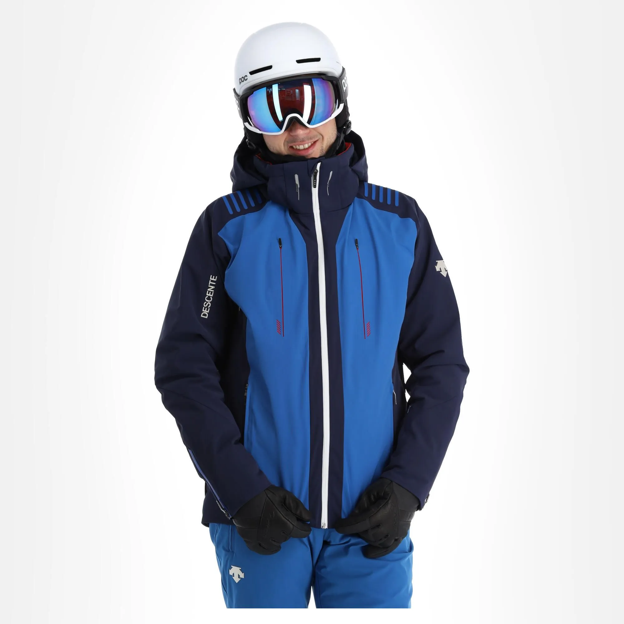 Descente, Swiss Ski-jas Heren Dark Night Blauw 1 Descente, Swiss Ski-jas Heren Dark Night Blauw