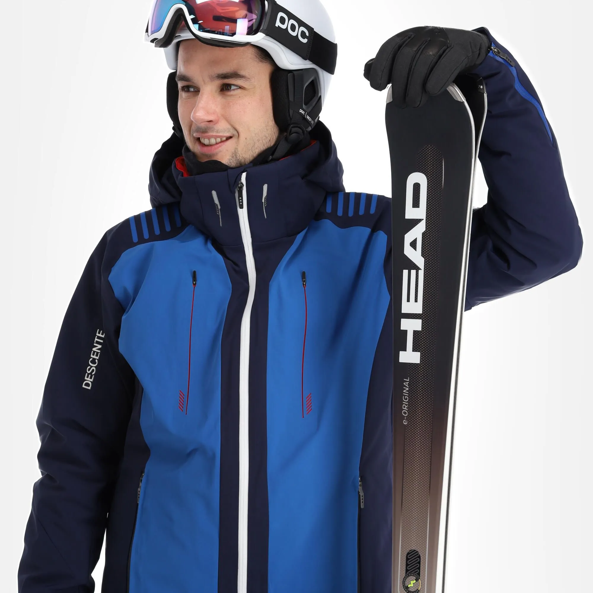 Descente, Swiss Ski-jas Heren Dark Night Blauw 4 Descente, Swiss Ski-jas Heren Dark Night Blauw - Afbeelding 4