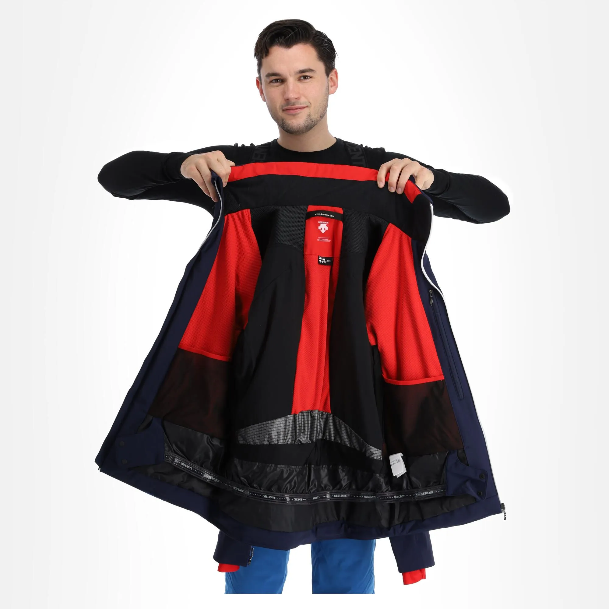 Descente, Swiss Ski-jas Heren Dark Night Blauw 5 Descente, Swiss Ski-jas Heren Dark Night Blauw - Afbeelding 5