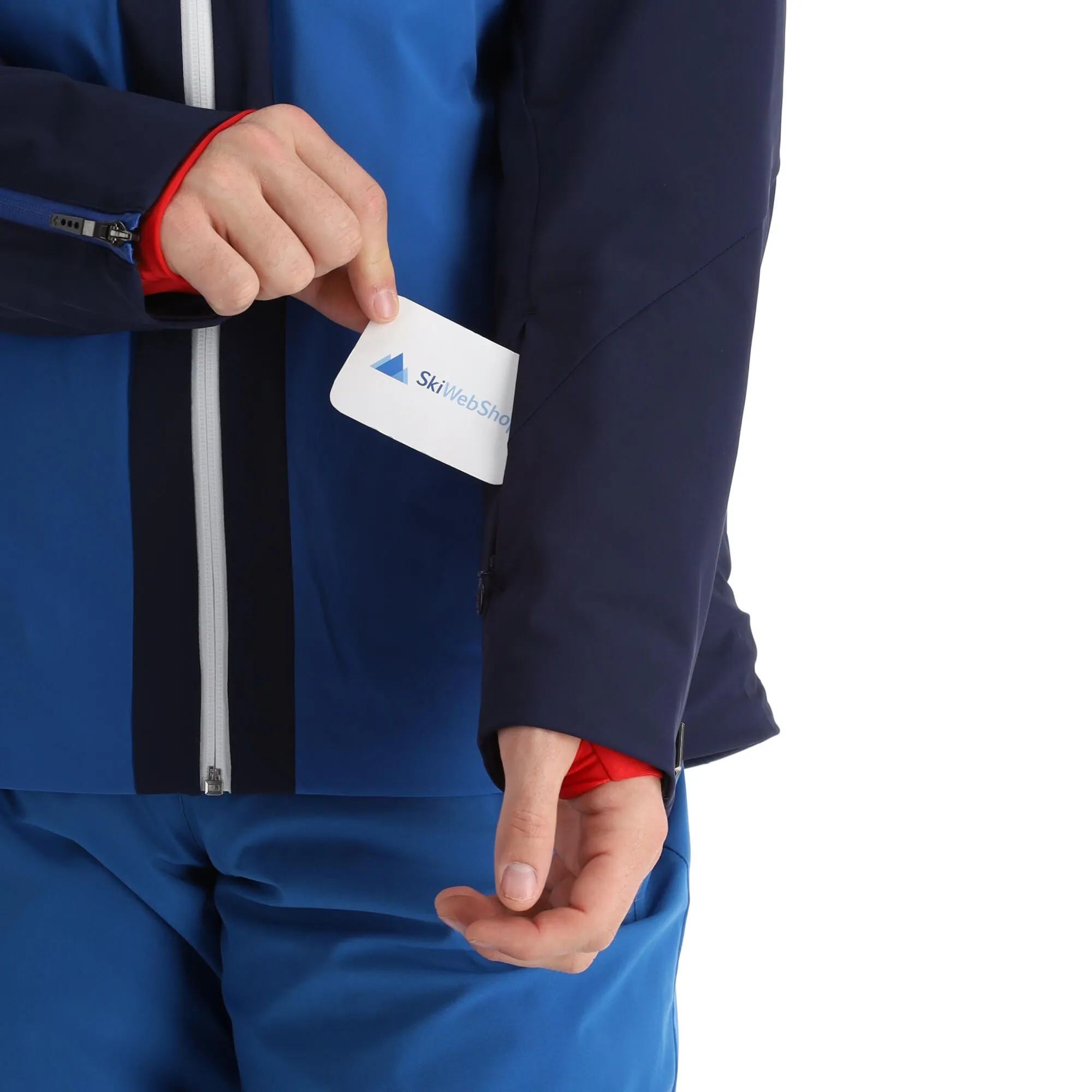 Descente, Swiss Ski-jas Heren Dark Night Blauw 7 Descente, Swiss Ski-jas Heren Dark Night Blauw - Afbeelding 7