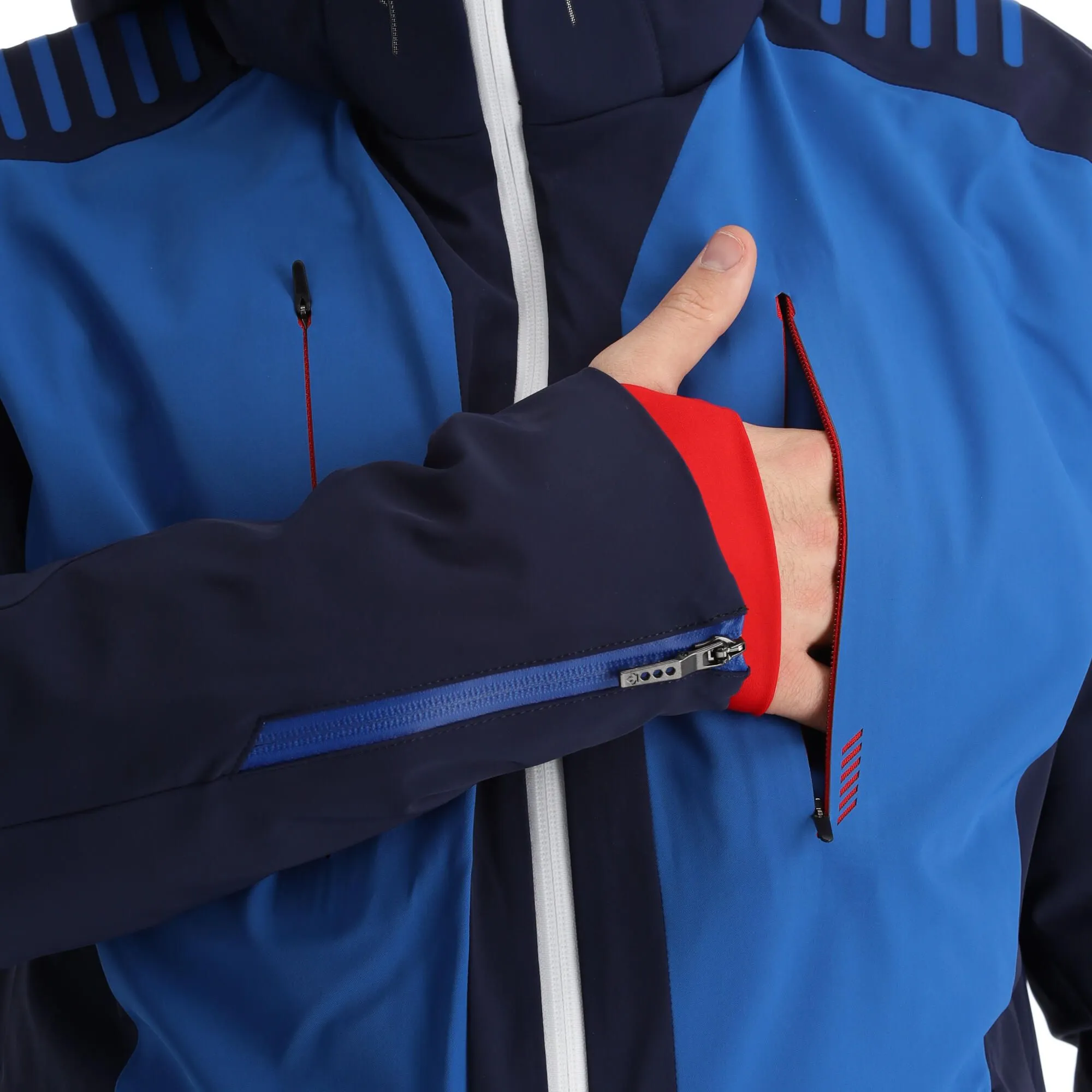 Descente, Swiss Ski-jas Heren Dark Night Blauw 11 Descente, Swiss Ski-jas Heren Dark Night Blauw - Afbeelding 11