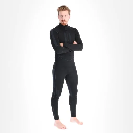 Craft, Active Intensity Zip Thermoshirt Heren Asphalt Zwart -Cmp Ski-uitrusting Winkel fa19craw19a bi 01