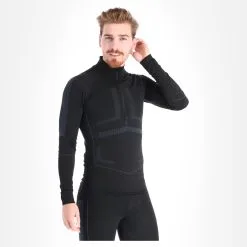 Craft, Active Intensity Zip Thermoshirt Heren Asphalt Zwart -Cmp Ski-uitrusting Winkel fa19craw19a bi 04